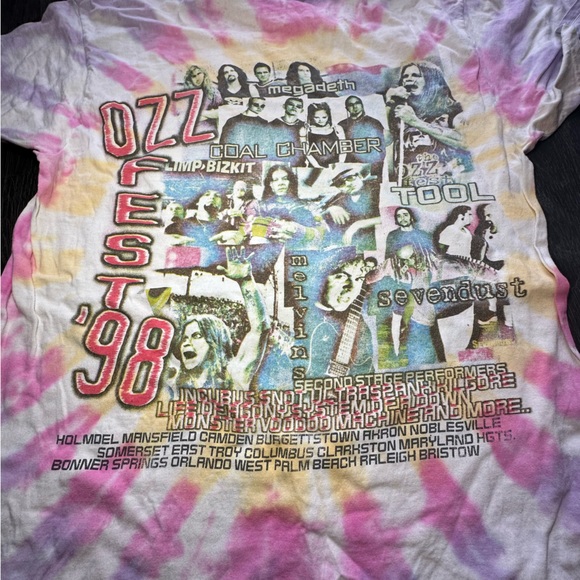 1998 Ozz Fest Vintage Tee - Picture 6 of 10